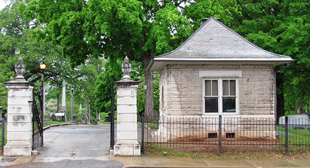 Featured image for “Historic Old Gray Cemetery Gate House”