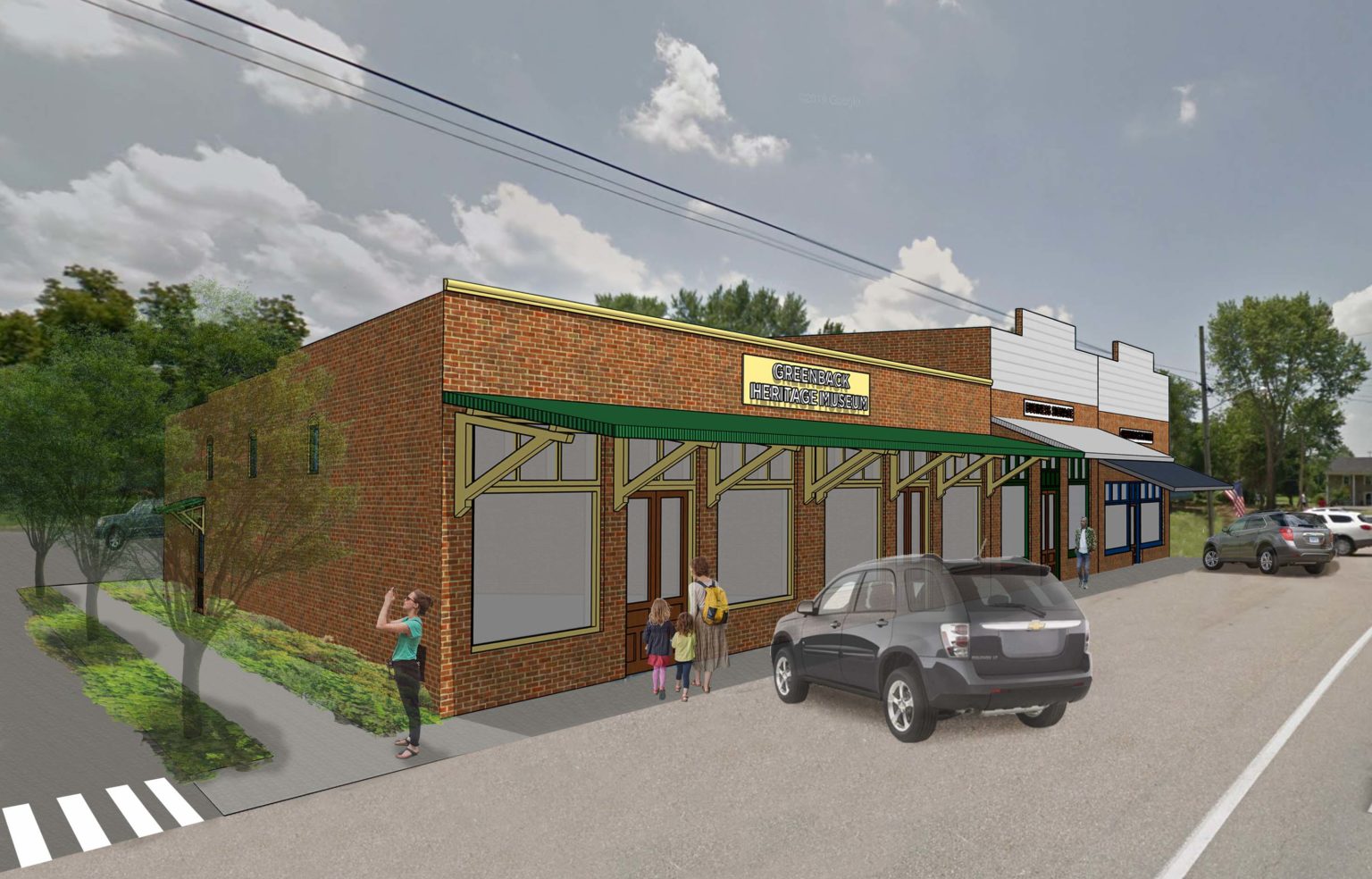 Greenback Heritage Museum Expansion East Tennessee Community Design Center